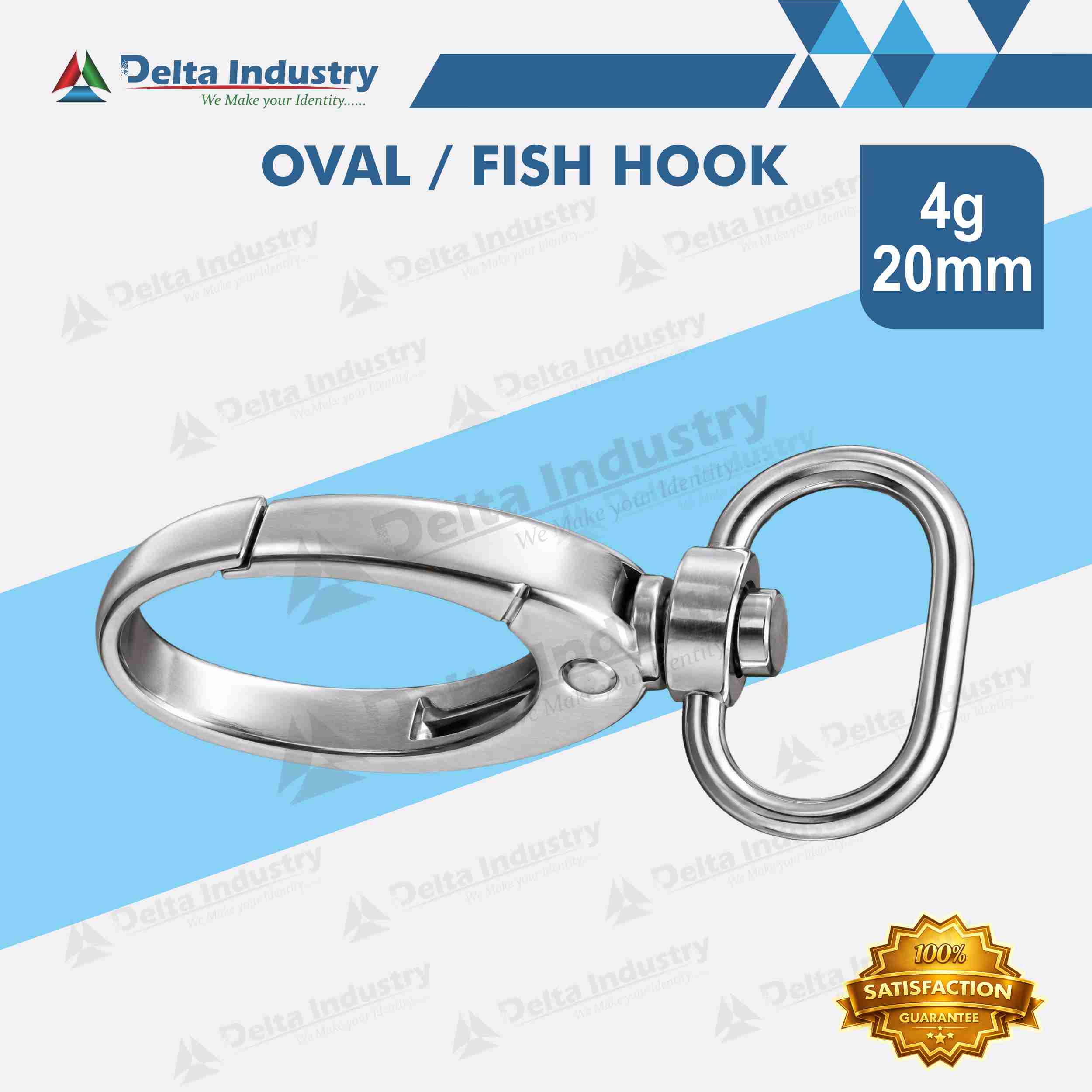 OVEL / FISH HOOK 4G 20 MM