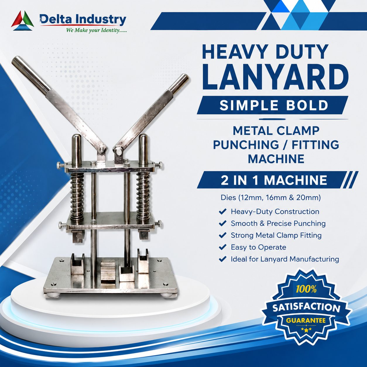 Clamp Fitting Machine Double Side 2 in 1