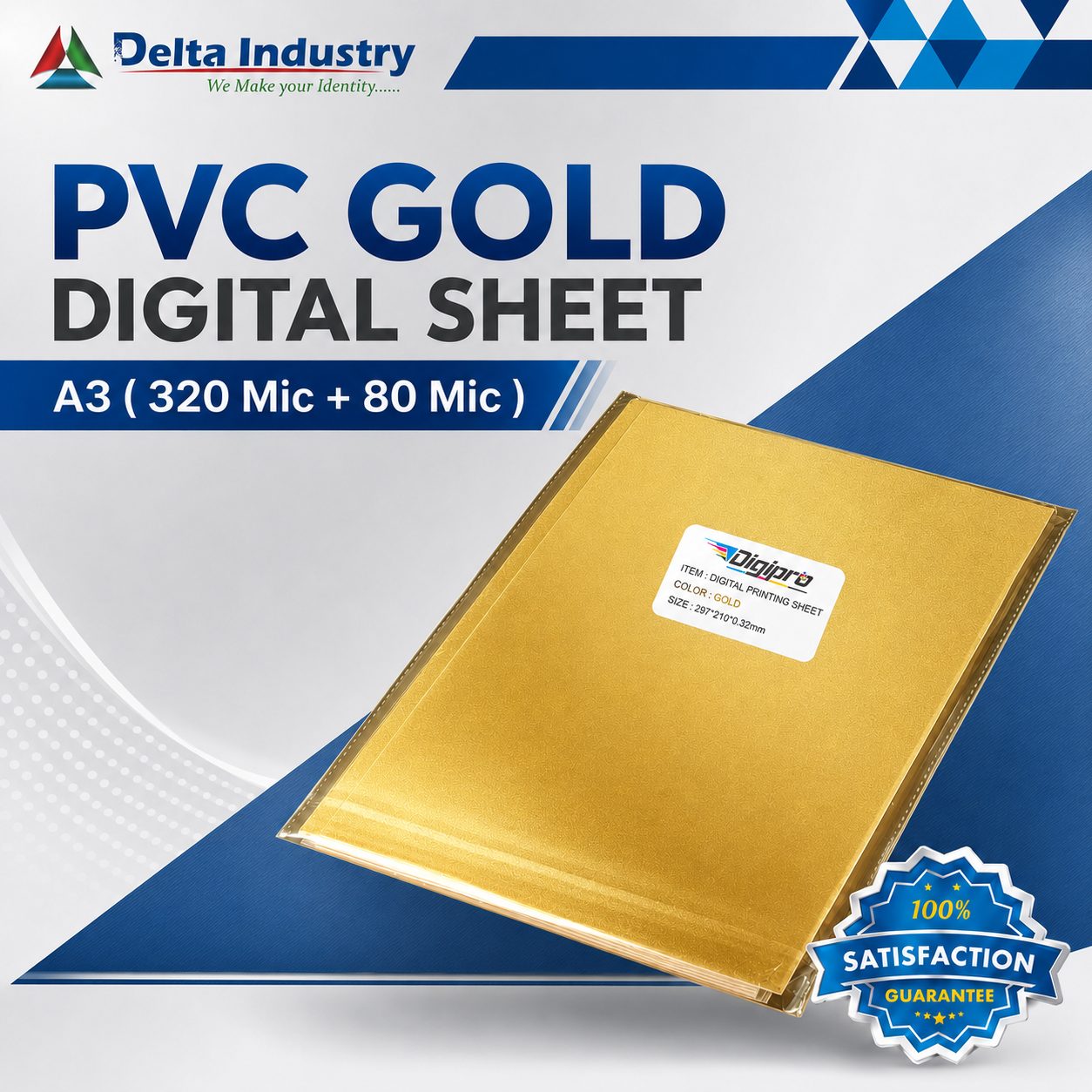 GOLD Digital Sheet A3 ( 320 Mic + 80 Mic )