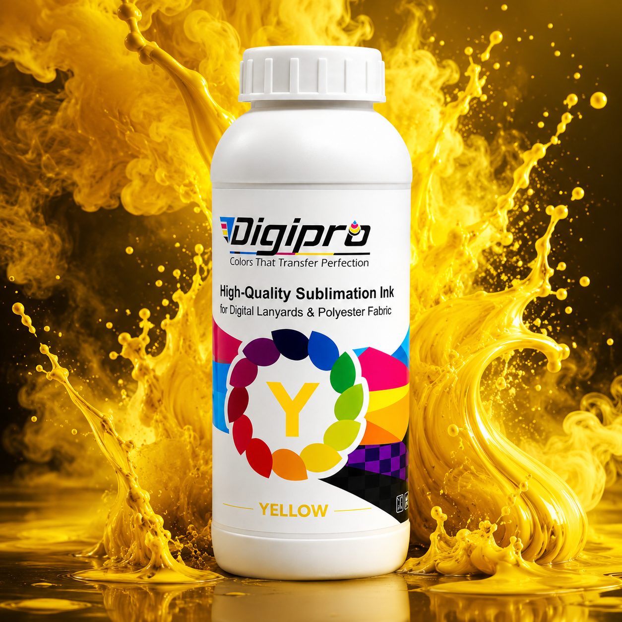 YELLOW SUBLIMATION INK