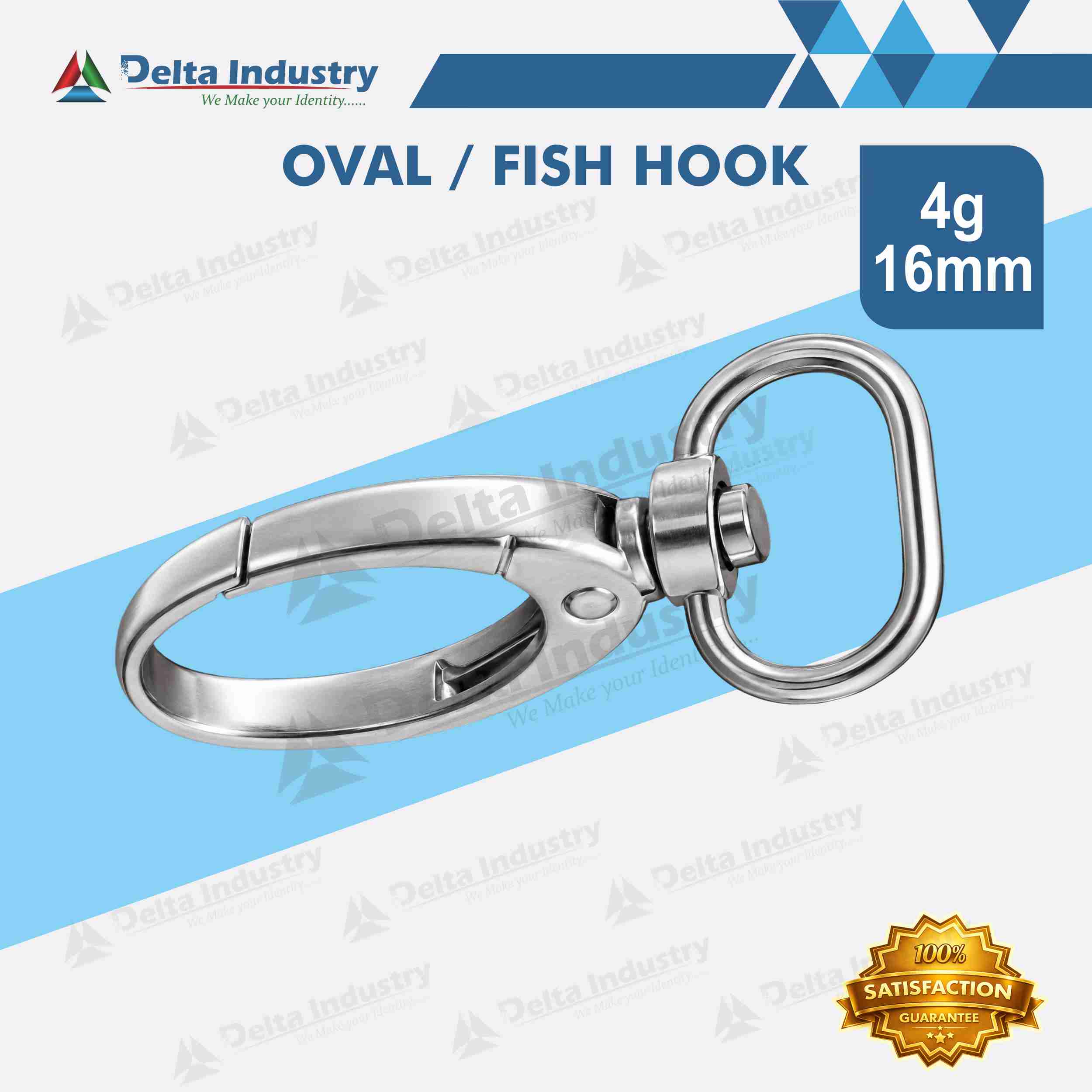 OVEL / FISH HOOK 4G 16 mm