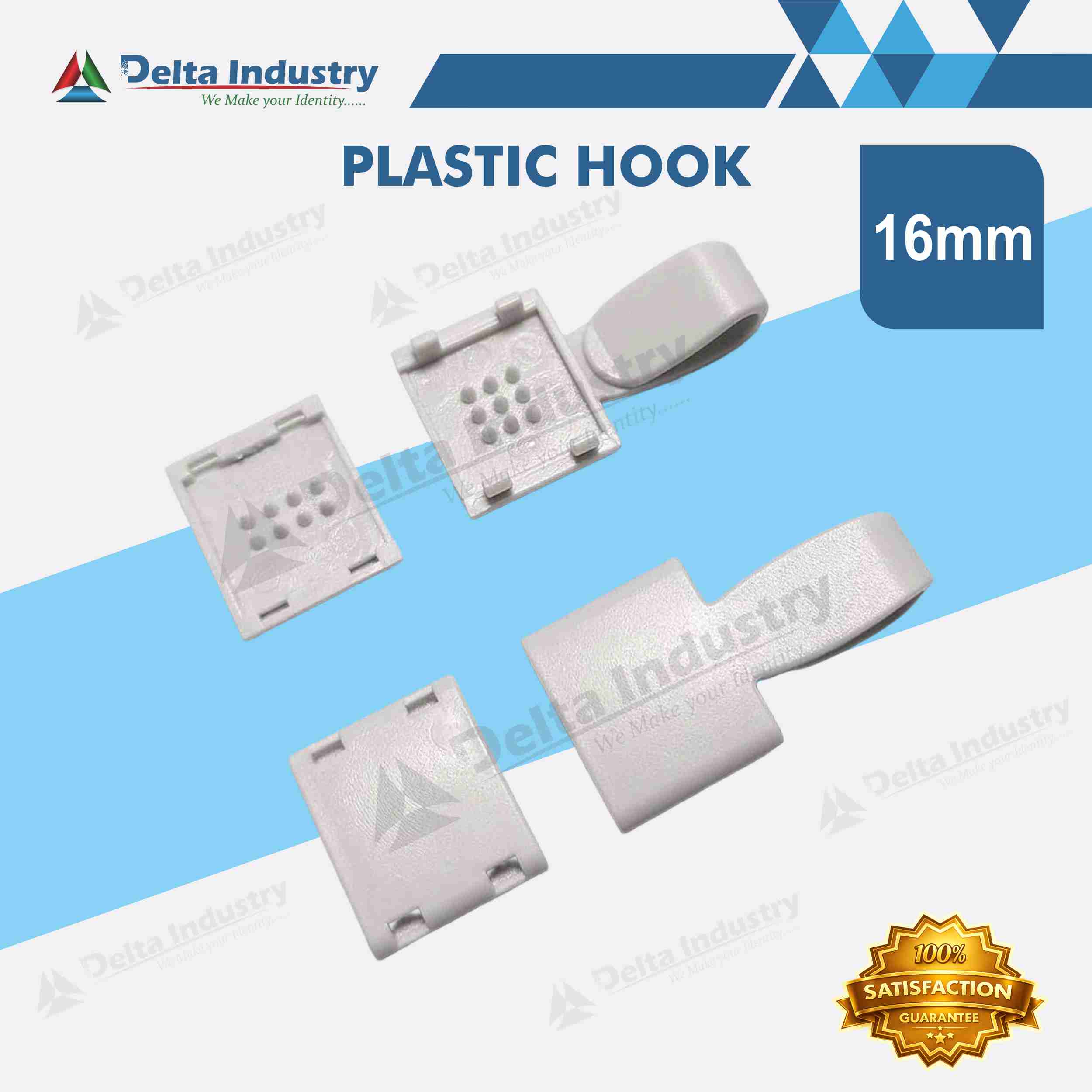 PLASTIC HOOK 16 mm