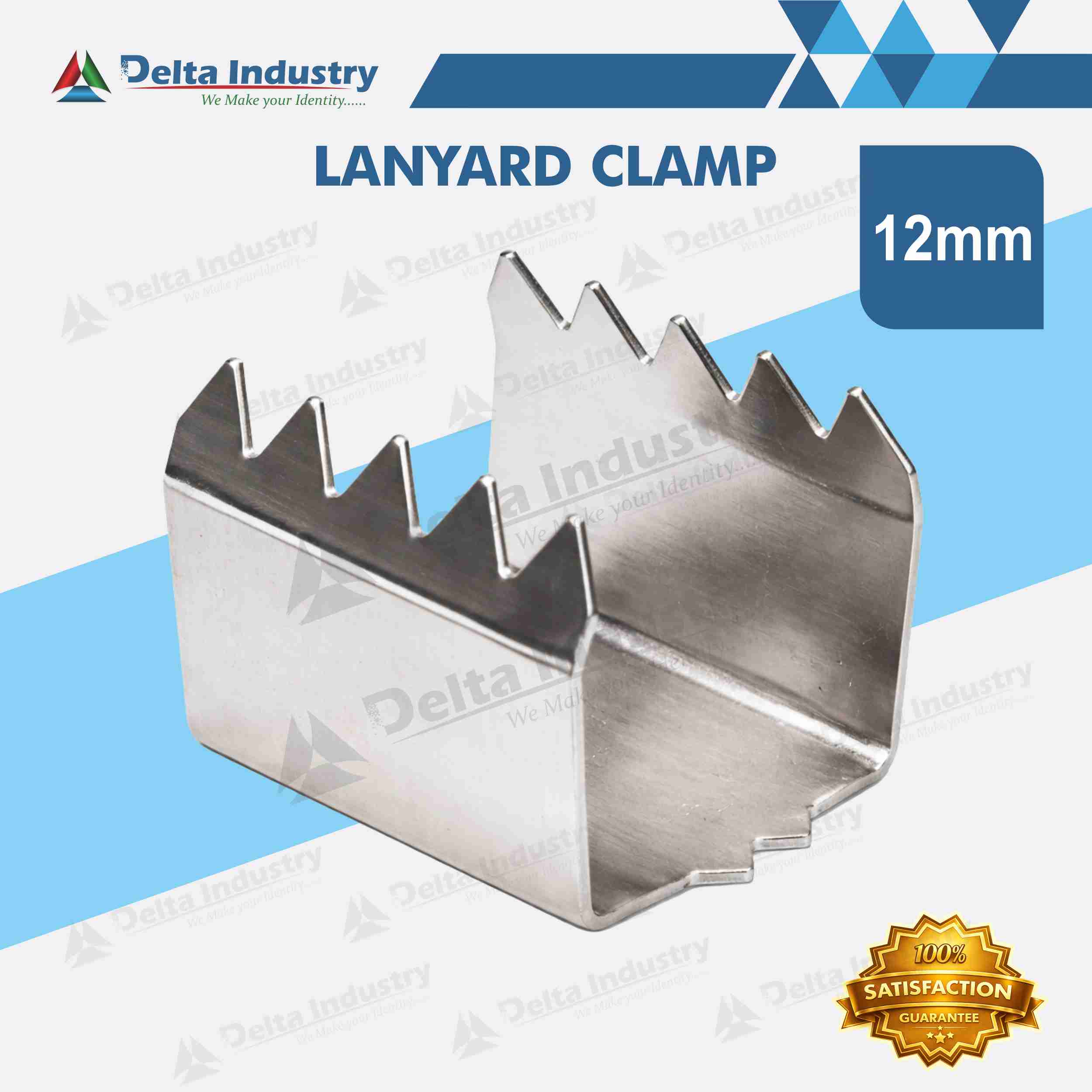 M- 12MM CLAMP FOR LANYARDS