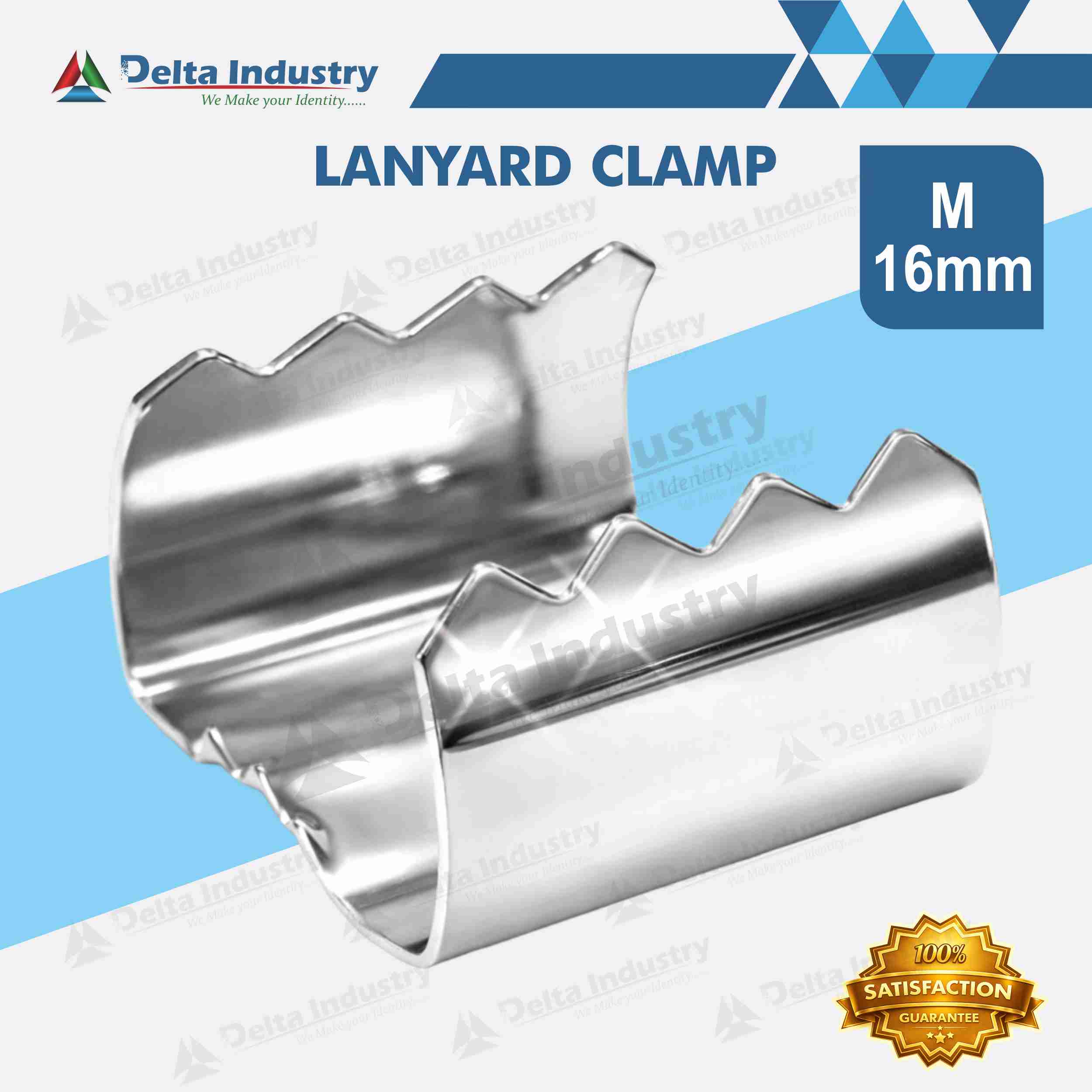 M-16MM CLAMP FOR LANYARDS