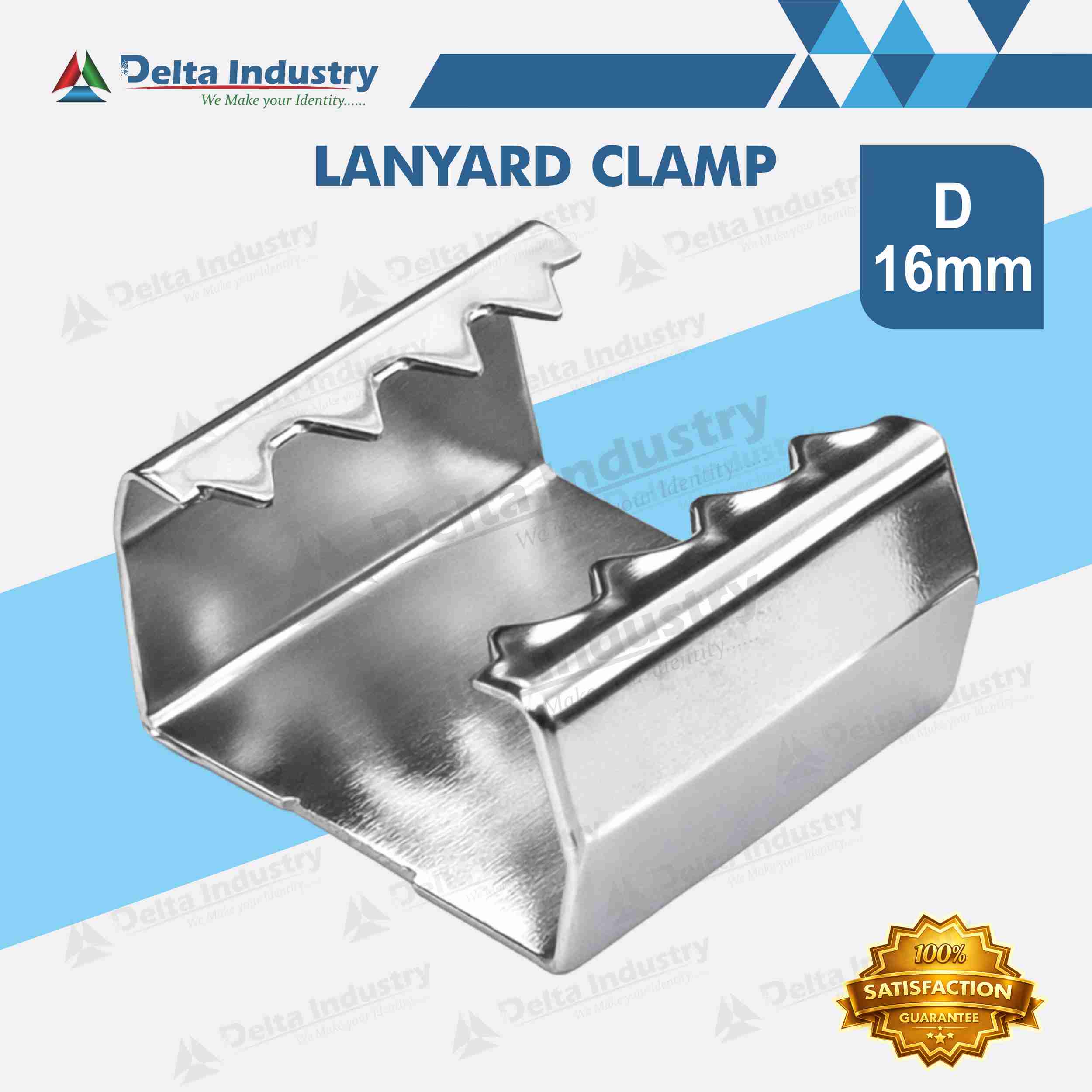D- 16MM CLAMP FOR LANYARDS